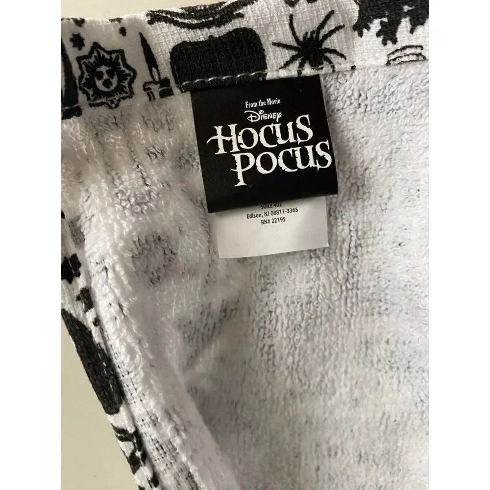 Disney Hocus Pocus Hanging Kitchen Towel Sanderson Sisters Halloween Potions NEW